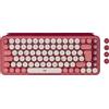 Logitech POP Keys - Tastiera - senza fili - Bluetooth LE, Bluetooth 5.1 - QWERTZ - Tedesco