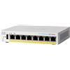 Cisco CBS250 Smart 8 porte GE, PoE parziale, Desktop, alimentatore esterno - RINNOVO