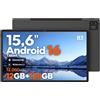 MESWAO B3 Tablet da 15,6 pollici Android 16 12 GB RAM 128 GB 12000 mAh IPS Full