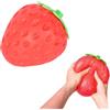 Simba Squishy Fragola 15 cm, antistress, giocattolo sensoriale, vacanza, compleanni, Natale, simpatico regalo per feste