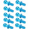 Alomejor 10 Pezzi RC Vite a Testa a Sfera per Auto Asta di Collegamento in Metallo Ammortizzatore per TT01 TT02 RC Car