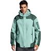 MOKBAY Giacca Impermeabile Uomo Antivento Leggera Giacche Antipioggia con Cappuccio Softshell Jacket Pioggia Sportivo Trekking