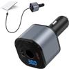EDUP® Adattatore da Auto per Starlink Mini, Convertitore 12V-24V a 30V | Caricabatterie da Auto 3 in 1 per Starlink Mini con Convertitore 30V, USB-C PD 45W, USB-A 18W e Display LED per Camper
