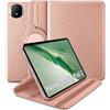 World biz Custodia per Honor Magic Pad 2 12,3'' 2024, rotazione a 360 gradi, custodia protettiva a portafoglio in pelle con funzione di accensione/spegnimento automatico, custodia rotante per Honor Magic Pad 2
