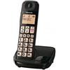 Panasonic KX-TGE310SPB Telefono DECT Identificatore di chiamata Nero telefono
