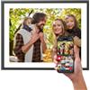 AGFAPHOTO - Realiview APF1700WIFI - Cornice digitale con connessione Wi-Fi - App Frameo, touchscreen HD da 17 pollici, memoria da 32 GB, funzioni meteo/orologio - Nero