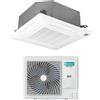 Hisense Condizionatore a Cassetta Hisense Turbo 48000 Btu AUC140UR4RKC8 R-32 Wi-Fi Optional con Telecomando e Pannello