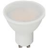 V-TAC Faretto LED GU10 2,9W 250 lm 4000K 100° Copertura Satinata Bianco SKU 212988