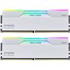 Klevv Ram KLEVV CRAS V DDR5 64Gb (2x32) 6000Mhz RGB CL30 XMP/EXPO Bianco
