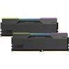 Klevv Ram KLEVV CRAS V DDR5 32Gb (2x16) 6000Mhz RGB CL28 XMP/EXPO Nero