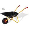 Carriola Bambini Giardino Giocattolo Metallo Rolly Toys CAT Giallo Nero 271818