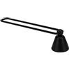 Jean & Len spegnicandela in acciaio inox nero, 3,8 x 26 cm, 1 pezzo | Per spegnere le candele in modo pulito e con poco fumo, finitura verniciata a polvere, design elegante e sobrio