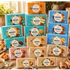 Generico Misura Merende Box Personalizzabile da 7 Confezioni a Scelta tra 15 Tipologie - Cornetti vari gusti, Tortine, Plumcake e Ciambelline per privolat, dolcesenza e fibrextra