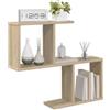 vidaXL Scaffale da parete Rovere Sonoma 60 x 12 x 50,5 cm