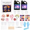 Nakutita Set di Resina epossidica per Principianti, 1000ml - Kit Creativo per Adulti | Rapporto 1:1 resina da colata senza bolle con stampi in silicone, Set iniziale perfetto per opere d'arte, gioielli