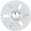 HAOLEDI Kit di aggiornamento retrò per ventilatore da soffitto a LED da 160 mm, 22 W, 2800 lumen, piastra PCB di ricambio per lampada da soffitto, 4000 K, indice di resa cromatica CRI90, dimmerabile