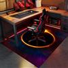 KQIEJUY Tappeto per Sedia Ufficio Gaming, Tappeto Salvapavimento Antiscivolo, Tappeto Gaming Pavimento 120 x 150 cm, Tappeto per Sedia con Ruote, Tappetino per Sedia da Ufficio per Parquet e Pavimenti Duri