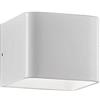 Ai Lati Lights Ai Lati Cubetto Lampada da Parete Applique Biemissione LED 6W 389lm 3000K Bianco Interno IP20 - Bianco