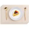 POLYTE Tovagliette Vinile Similpelle Interno/Esterno Lavabili, Set 4