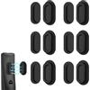 DOMORA Supporto magnetico da parete per telecomando | Doppio magnete N52, silicone flessibile