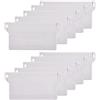 Lahviuu Pesi di Tende Verticali,10 pezzi Tende Verticali a Lamelle Accessori Pesi Verticali per Tende Esterne Verticale Cieco Pesi Stecche Senza di Filo Piombo per Tende,Bianco 89mm