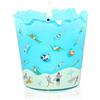 M&SENSE Ocean Scented Candle | 100-hour Burn, 470 g | Lunga durata per Mood Healing and Gifting | Natural Non-Toxic Soy Wax | for Bathroom, Kitchen, Office