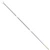 Wedhapy Asta per stendibiancheria Asta per stendibiancheria Asta telescopica 51inch con gancio Asta per armadio a lunga portata in acciaio inossidabile con gancio ＆ Maniglia antiscivolo per soffitto mensola