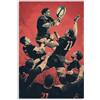 ZSLYMX Stampa artistica da parete su tela con immagine di rugby, drammatica azione intensa, stile pop art moderno, decorazione per soggiorno, senza cornice, 30 x 45 cm
