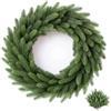 OKINAYO 30 Pezzi Rami di Abete Artificiali Come Veri, Rami di Pino Artificiale | Verde Abete Artificiale, in Plastica, per Corona dell'Avvento, Ghirlande di Natale, Decorazioni Natalizie