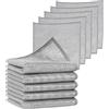 PUERFOCA 10 Pezzi Strofinacci Multiuso in Filo Metallico riutilizzabile, Panno Multiuso Per Lavastoviglie In Filo Metallico, stracci per lavastoviglie a umido e a secco, per Cucina 20 x 20 cm
