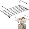 Qnbonrich Stendibiancheria pieghevole estensibile 42-66 cm in acciaio inox | Stendiradiatore salvaspazio per balcone, bagno e campeggio, per vestiti, calzini e scarpe