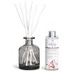 MAISON BERGER Bouquet Aroma Dream Diffusore 180 ml | Diffusore a bastoncini Aroma Dream, ambra delicata, vetro grigio 180 ml, 6 bastoncini, diffusione passiva senza fiamma