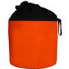 trendfinding Sacchetto porta-mollette per bucato in cotone - da appendere - con moschettone - rosso