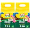 Generico Terriccio Professionale Orchidee 20 L (2 Confezioni) | Substrato per Orchidee Epifite, Semiepifite e Terricole con Corteccia di Pino, Fibra di Cocco e Torba Baltica | Aerato e Drenante