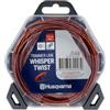 Husqvarna 597669101 - Filo per decespugliatore, 1,5 mm/15 m, colore: arancione/grigio