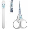 dBb Remond Set di manicure per bambini, tagliaunghie, forbici, Lime, kit per la cura delle unghie per bambini, 3 accessori per neonati