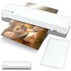 OLYMPIA Plastificatrice A4 A120 | Plastificatrice compatta con pellicole | Laminazione fino a 230 mm di larghezza di lavoro | Per pellicole di laminazione da 80 - 125 micron | Laminatore A4 e