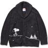 Gelato piqué Cardigan Gelato Pique Snoopy Peanuts con colletto a scialle M nuovo con...