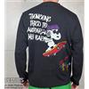 Flagstaff SNOOPY x PEANUTS Ride Long T-Shirt Flagstaff Skateboard Ricamato XXL Nero