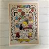 NESSUNA MARCA Peanuts 45th Anniversary Limited Edition Art Print Snoopy Poster 2500 pezzi