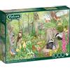 Jumbo Games Falcon Woodland Wildlife, puzzle, puzzle per adulti, puzzle, 1000 pezzi, 11322