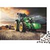 6N2X9A4S Trattore Verde Fattoria Puzzle 1000 Pezzi Carta Adatto Adulti Scena Campagna Gioco di Puzzle 1000 Pezzi Relax Concentrazione Decorazione 38x26cm/1000pcs