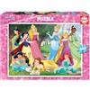 Educa - Puzzle 500 Pezzi per Adulti | Disney Principesse | 48 x 34 cm | Colla Fix Puzzle Inclusa | Da 11 Anni (17723)
