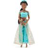 Disney Store Official bambola classica Jasmine per bimbi, Aladdin, 30 cm, giocattolo snodabile con completo turchese e personaggio a sorpresa, 3+