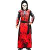 W WIDMANN MILANO Party Fashion - Costume da bambino Mietitore in fiamme | Set da 3 pezzi con mantello con cappuccio, cintura, maschera da teschio e angelo della morte per Halloween, Carnevale
