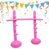 Generico Game di limbo gonfiabile - bastone di altezza regolabile per all'aperto, attività di festa con base ponderata in acqua, gioco da cantiere per il festival del carnivale della piscina sulla