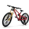 Generic Mini Bicicletta Giocattolo 1:8, Modellino di Bicicletta, Modello Mini Bici, Finger Mountain bike, Collezione Decorativa, per Bambini per l'insegnamento Casa Ufficio Club