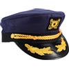 Vaguelly Cappello da Marinaio Navy M 56-58cm Decorativo Leggero | Casa e Incontri Familiari, Comodo da Indossare, Facile da Mettere e Togliere, Poliestere