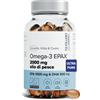 BEYOND ELEMENTS Omega-3 EPAX 2000 mg — EPA 1000 mg & DHA 500 mg — Cervello, Vista & Cuore | Olio di Pesce Selvatico Alto Dosaggio — 90 Capsule — Fino a 3 Mesi — Beyond Elements