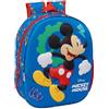 safta MICKEY MOUSE - Zaino scolastico, con design 3D, ideale per bambini di diverse età, comodo e versatile, qualità e resistenza, 27 x 10 x 33 cm